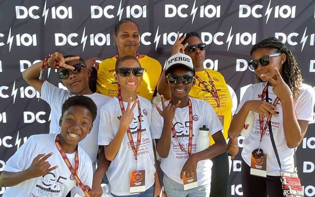 Exodus Summer Camp visited the Washington Commanders’ 2025 Training Camp